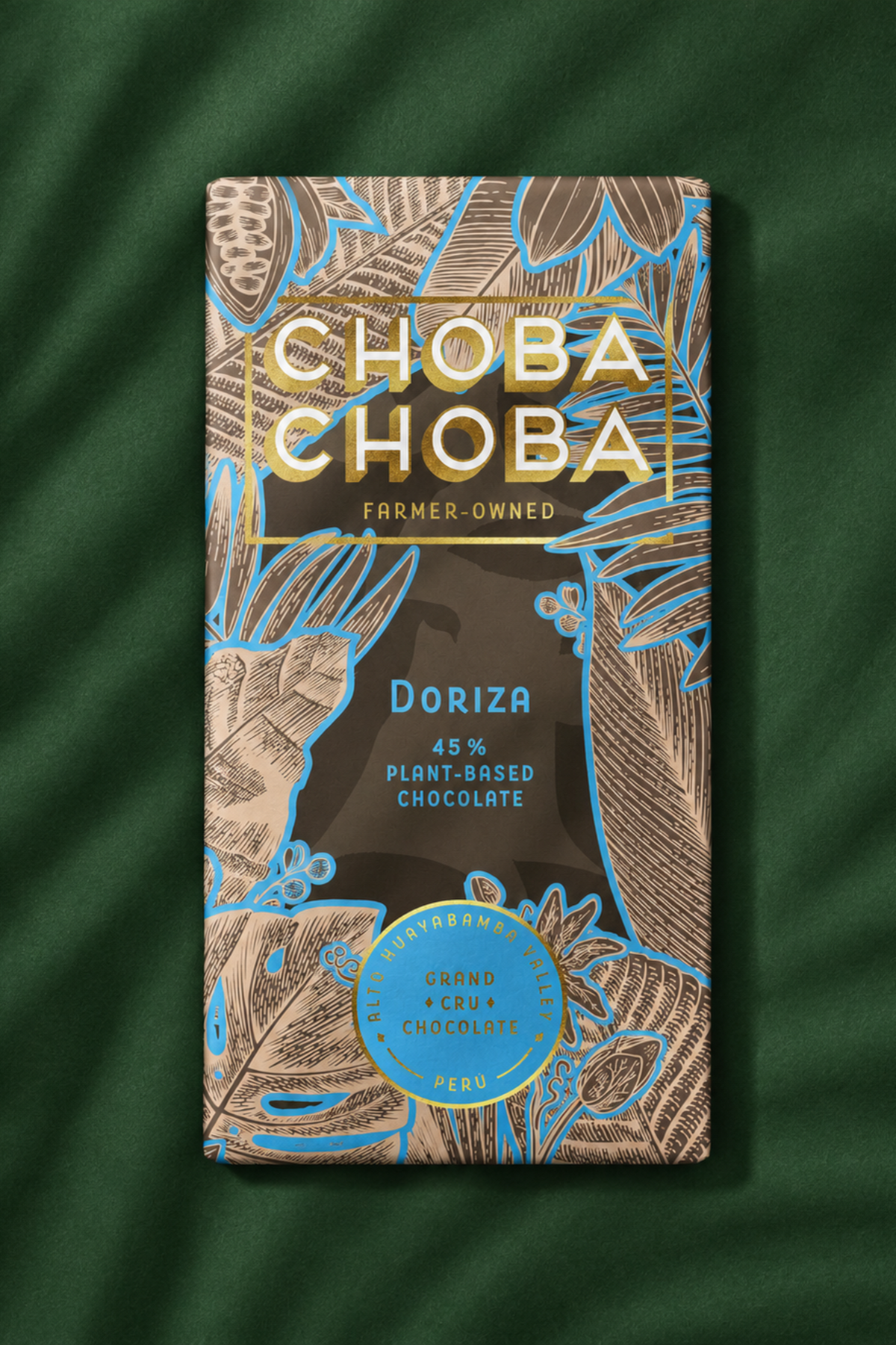 Doriza 45% — Organic Plant-Based Chocolate - Choba Choba