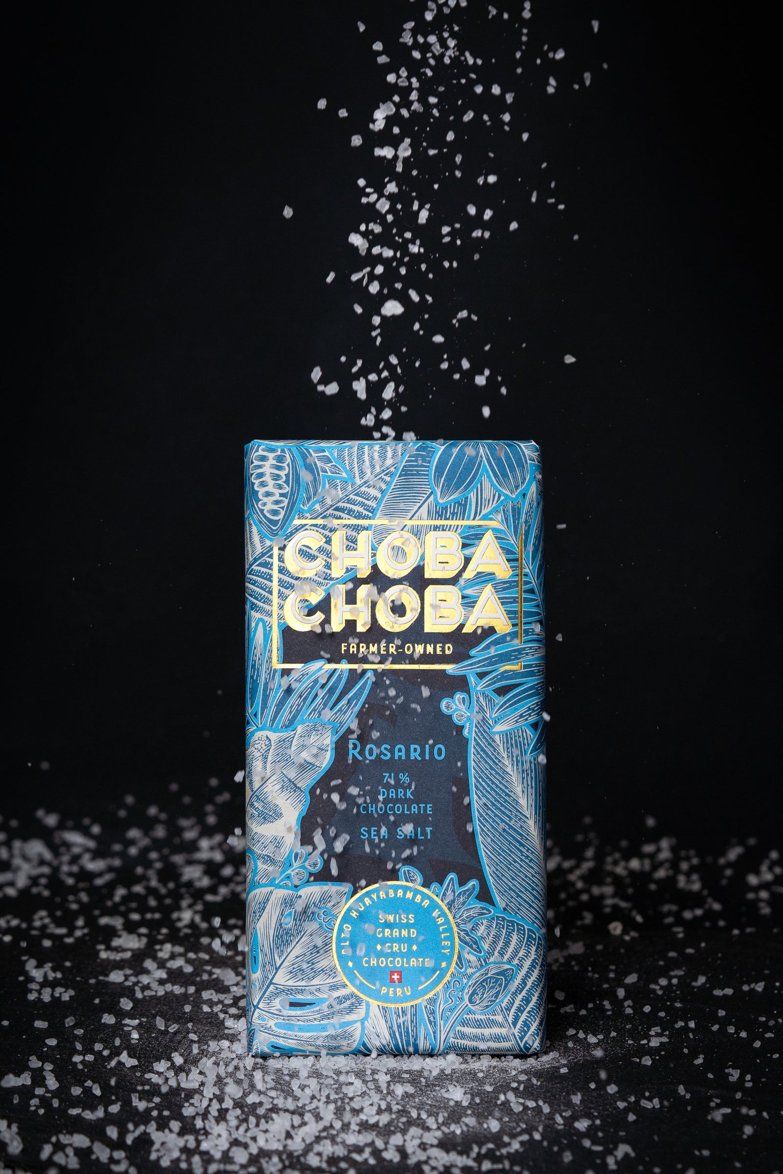 Sea Salt 71% Bio (91g) - Rosario - Choba Choba