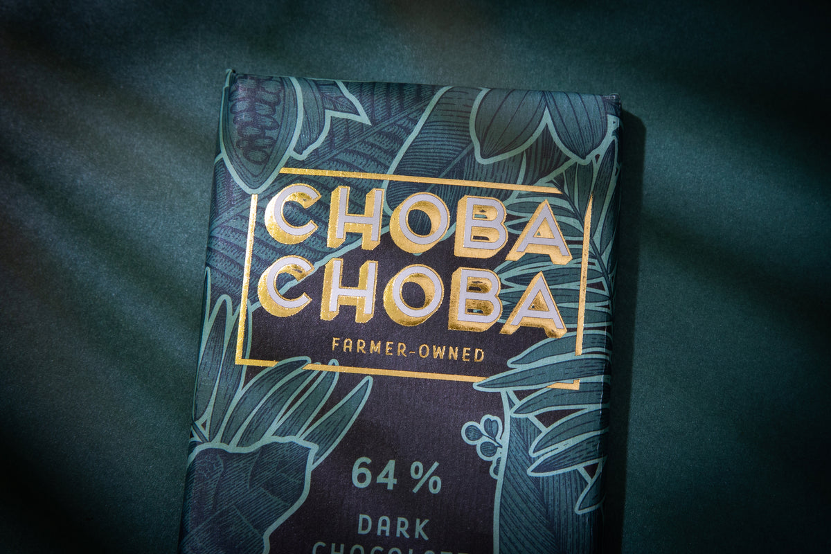 Bild der Choba Choba Schokolade mit 64% Kakaoanteil