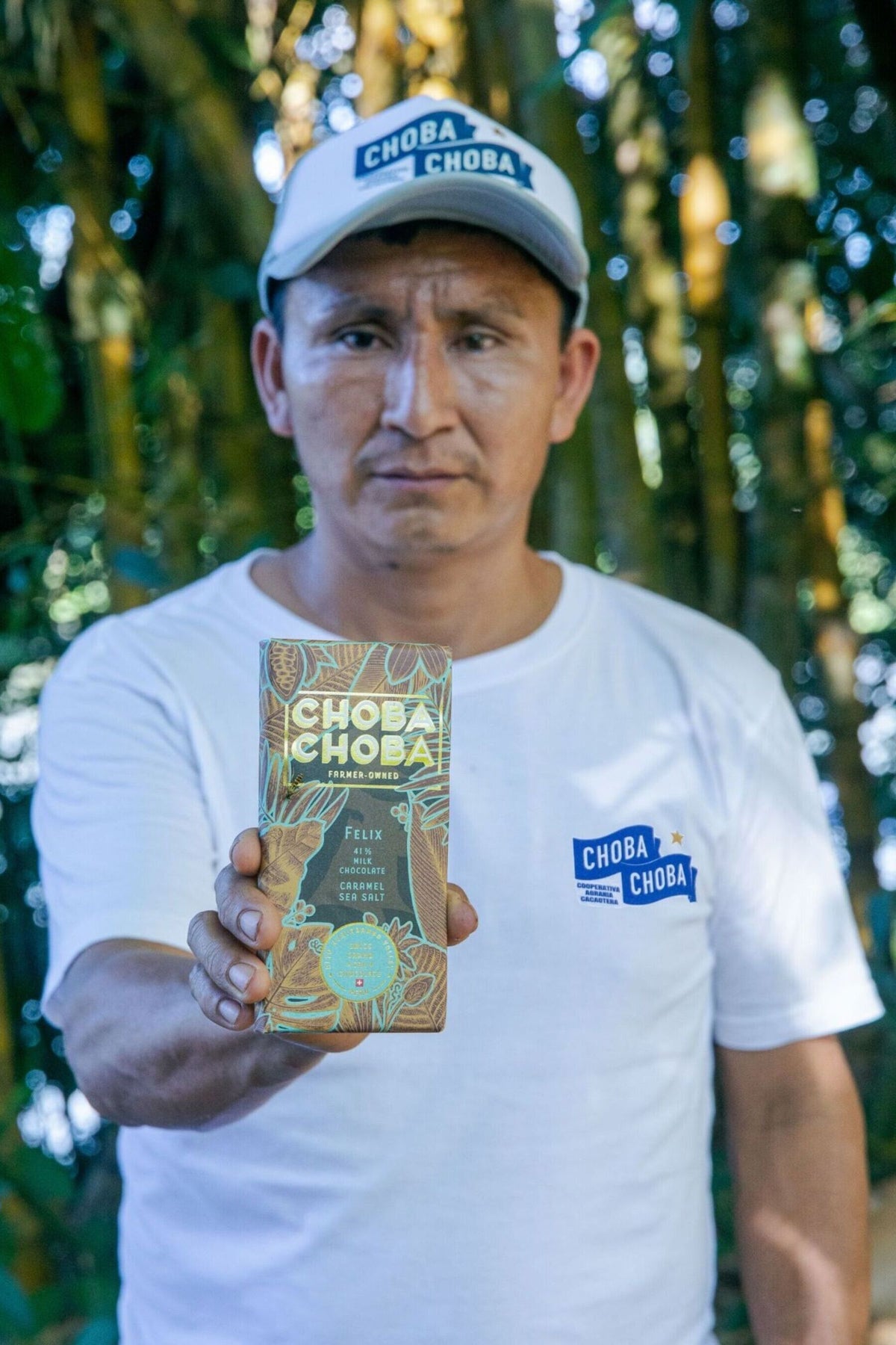 Felix 41% — Organic Milk Chocolate with Caramel & Sea Salt - Choba Choba