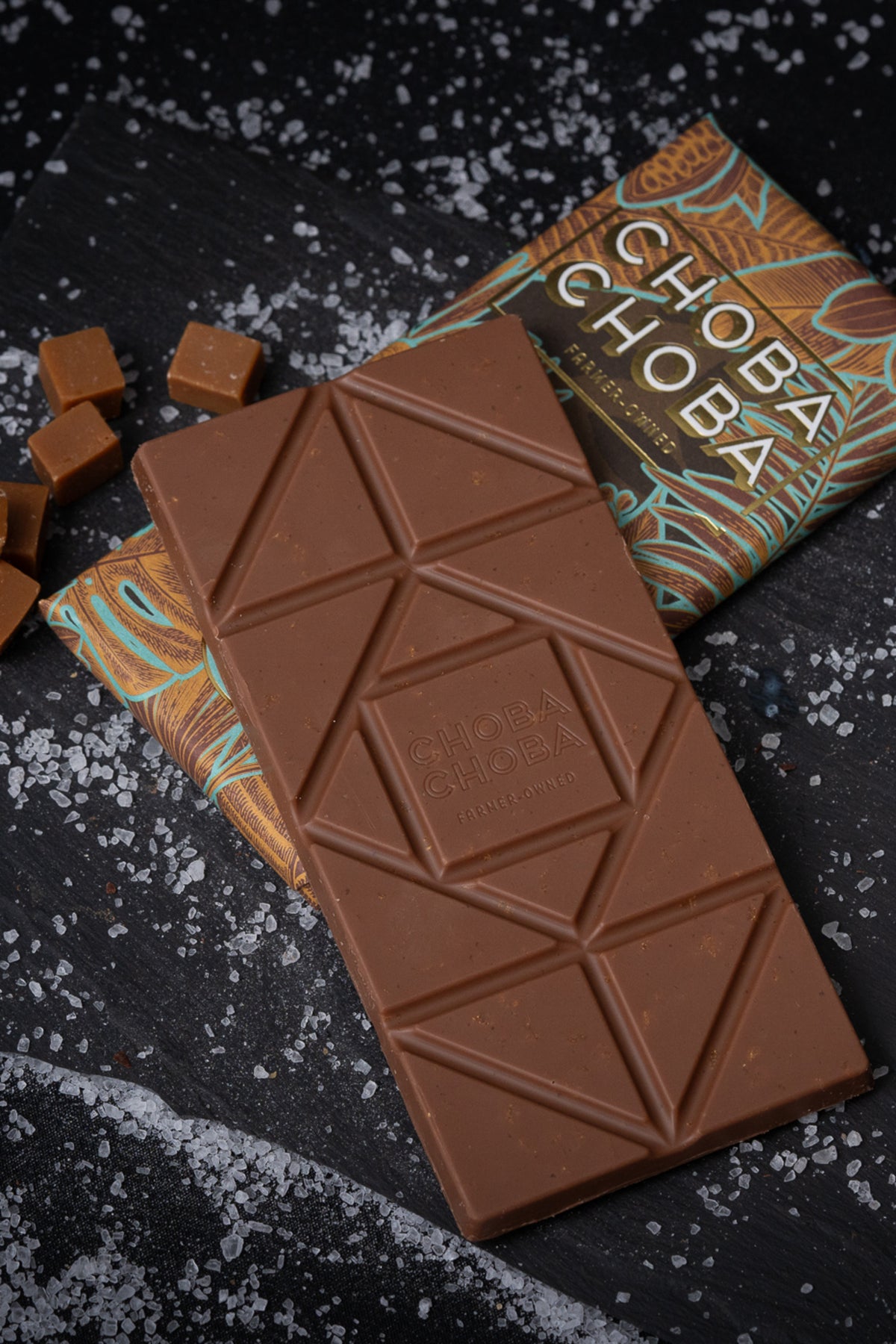Felix 41% — Organic Milk Chocolate with Caramel & Sea Salt - Choba Choba
