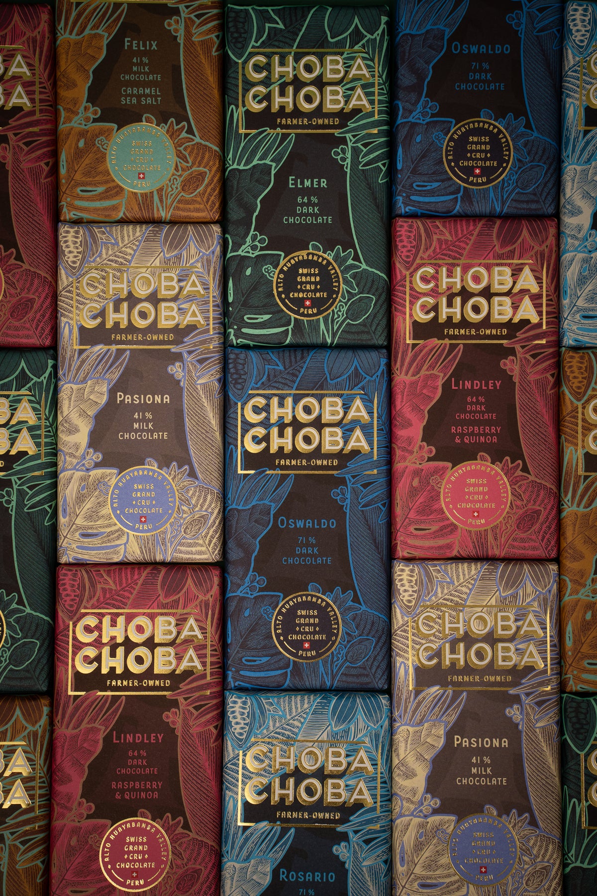 Organic Chocolate Bar Bundle - Choba Choba
