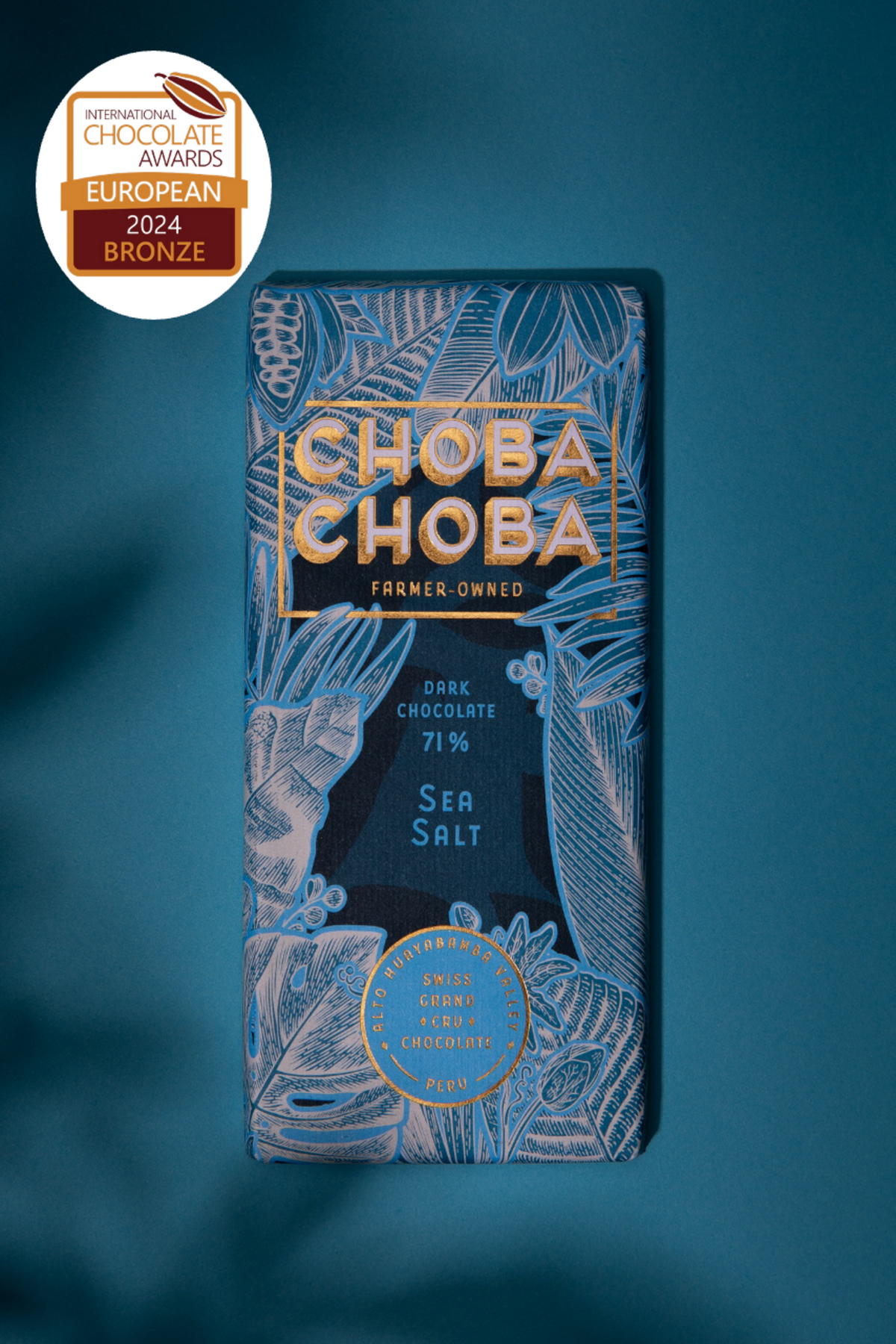 Choba Choba Chocolate Sea Salt 71% 